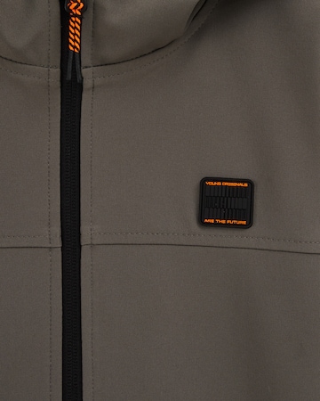 WE Fashion Prechodná bunda - Sivá