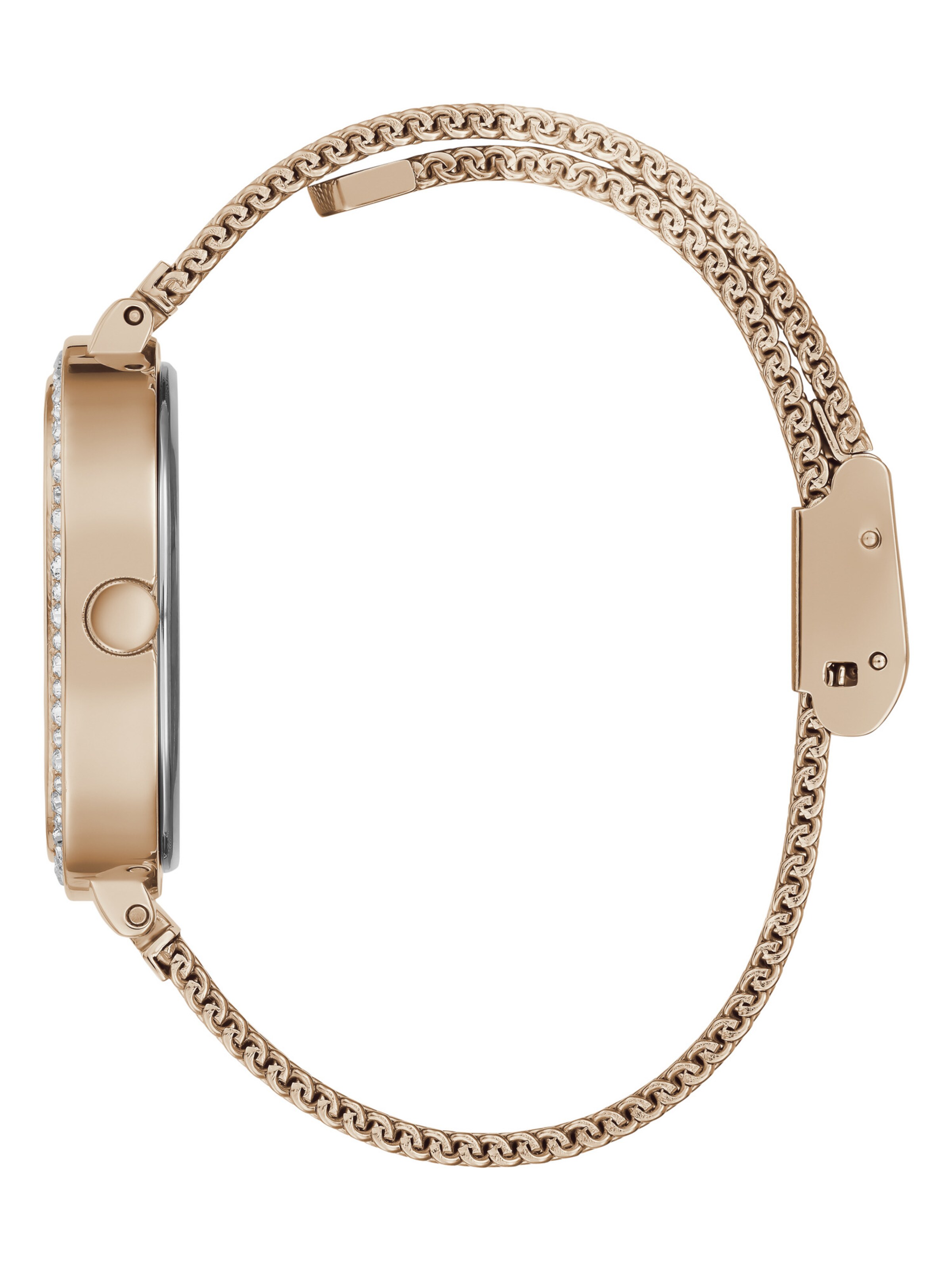 GUESS Analog Watch 'TAPESTRY' in Gold