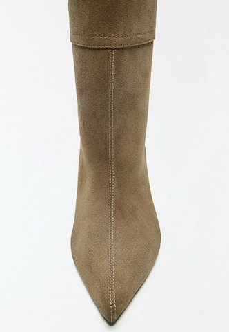 Bottines Bershka en marron