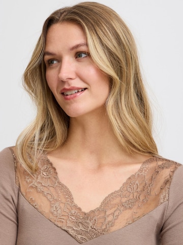 T-shirt 'FRHizamond' Fransa en marron