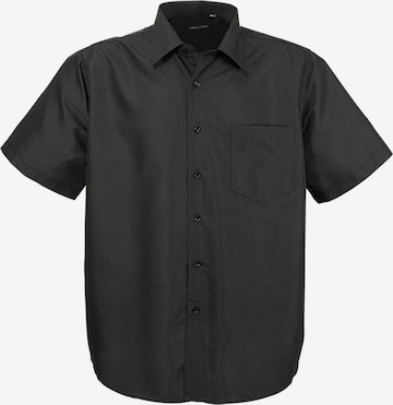 Fit confort Chemise 'Hka-14 Übergrößen' Lavecchia en noir : devant