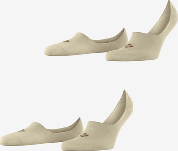 BURLINGTON Ankle Socks 'Everyday 2-Pack' in Beige: front