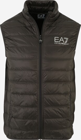 EA7 Emporio Armani Vest in Dark brown / White, Item view
