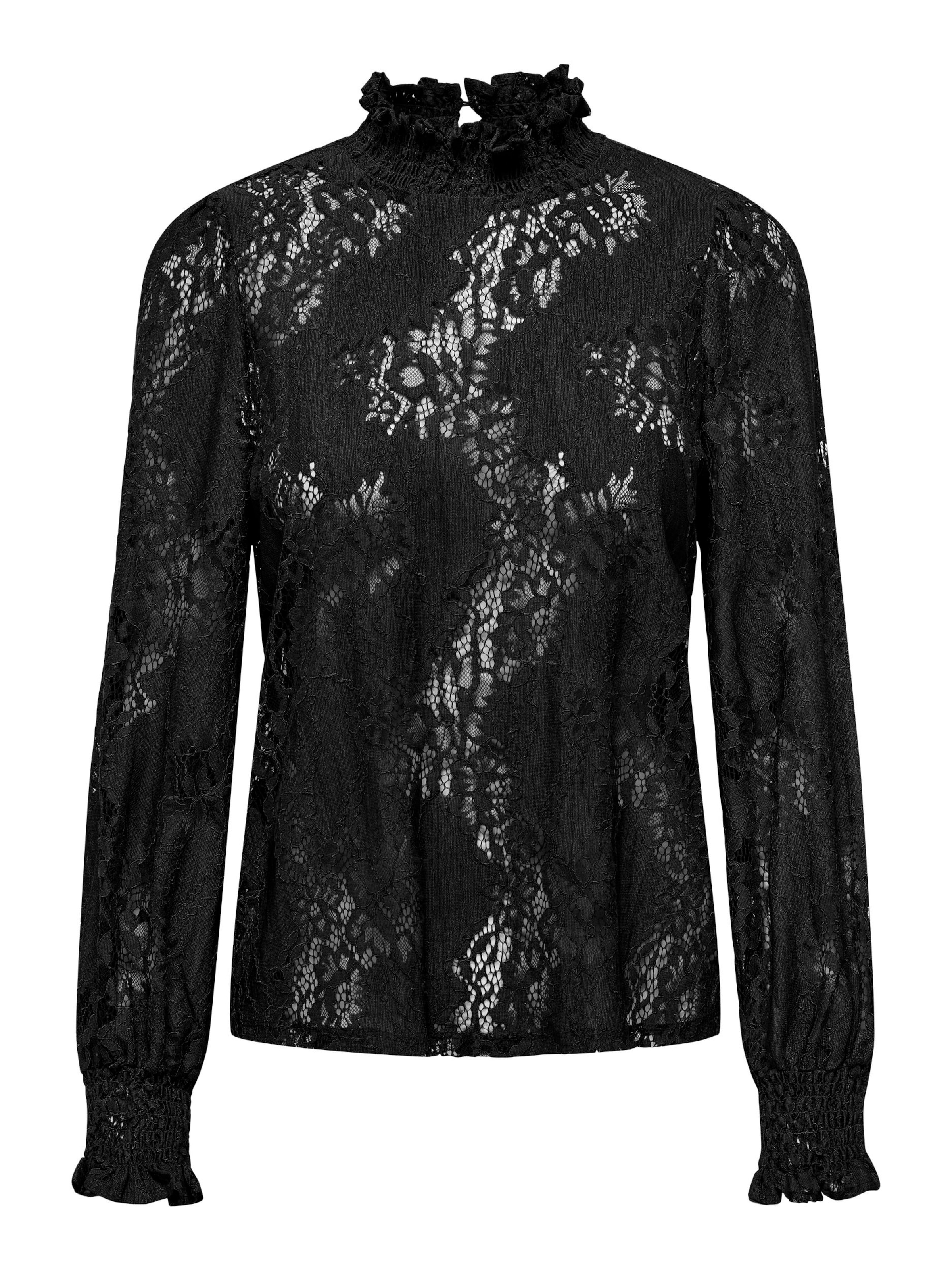 ONLY Blúzka 'INA ZOEY' - Čierna: predná strana