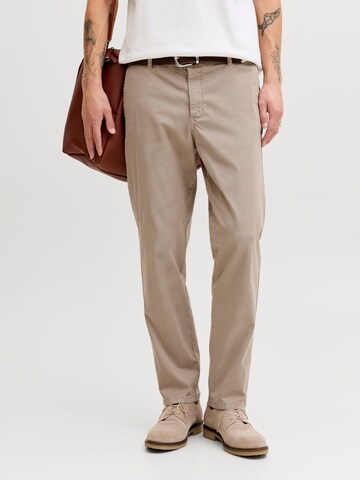 JACK & JONES Baggy Trousers 'Stollie' in Beige