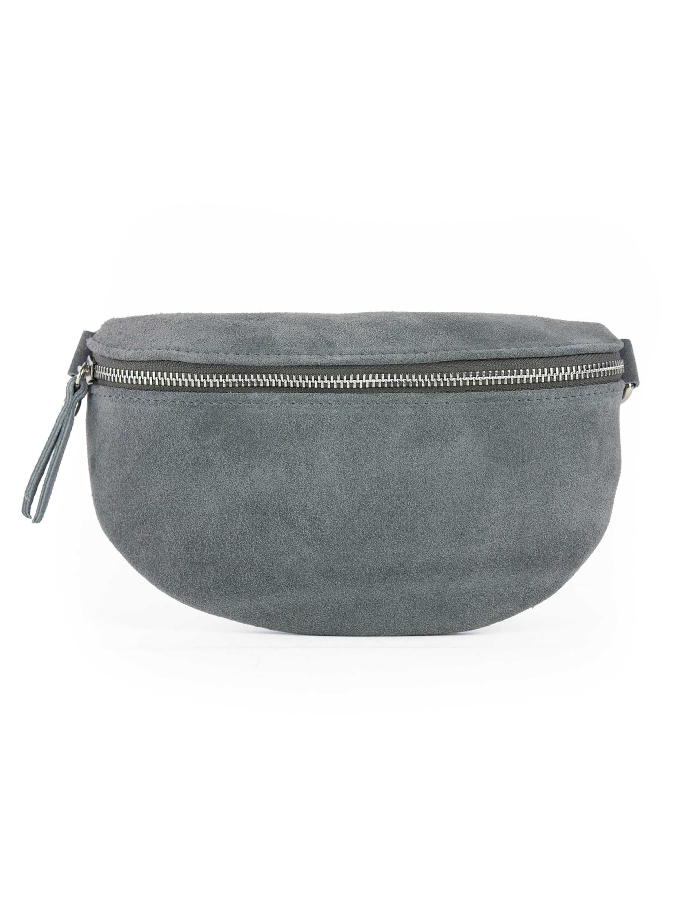 lePelou Fanny Pack 'VALENTINA small' in Grey: front