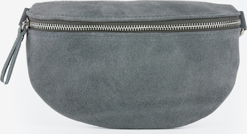 lePelou Gürteltasche 'VALENTINA small' in Grau: Vorderseite
