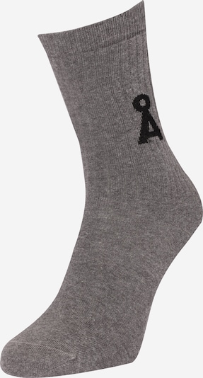 ARMEDANGELS Socks 'SAAMU' in mottled grey / Black, Item view