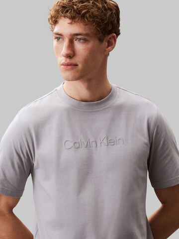 T-Shirt 'Gym' Calvin Klein Sport en gris