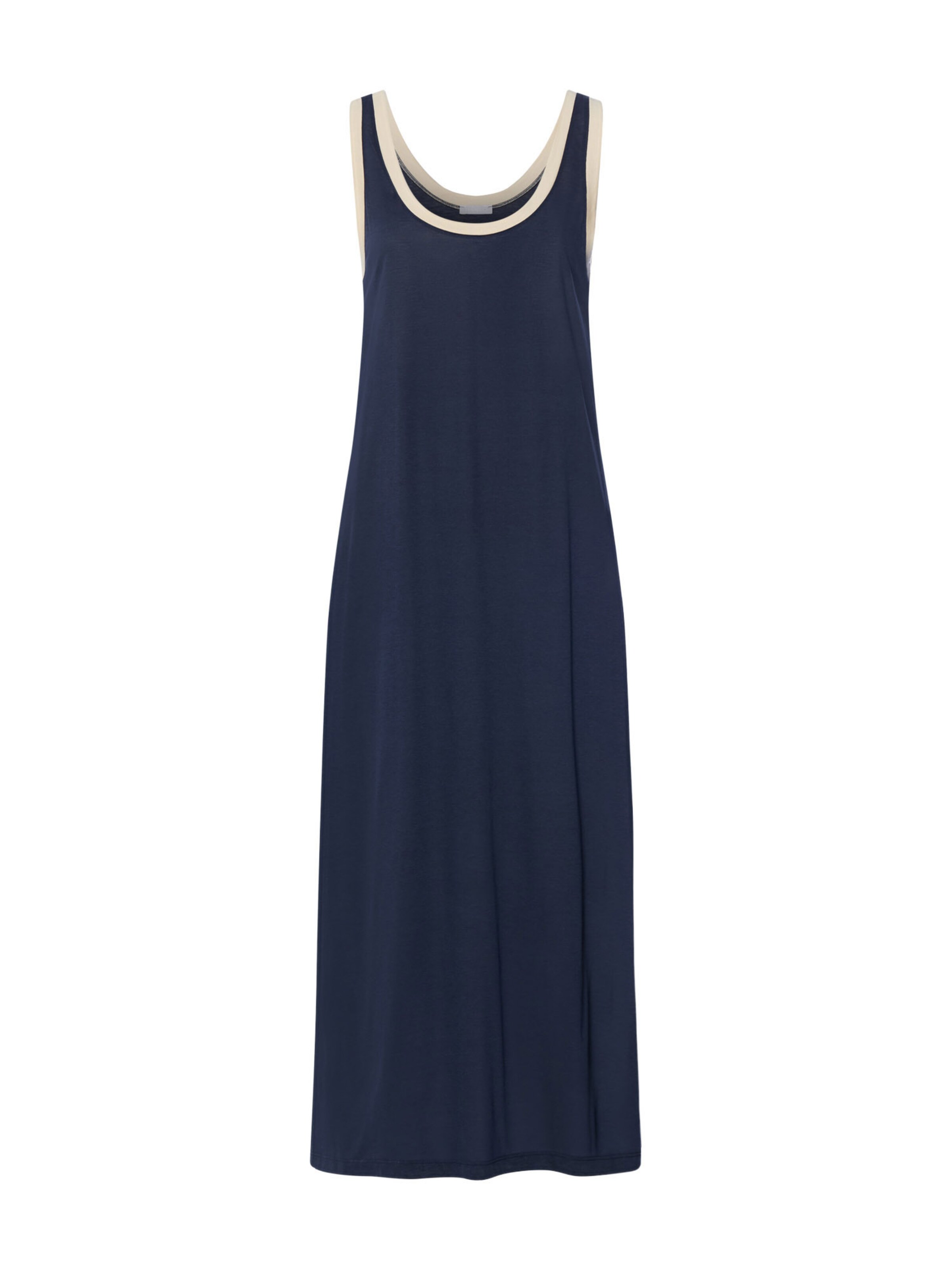 Chemise de nuit ' Laura ' Hanro en bleu : devant