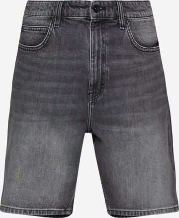 QS Regular Jeans in Grey: front