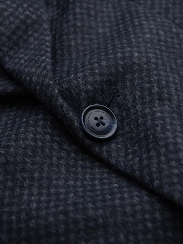 Ombre Between-seasons coat in Blue