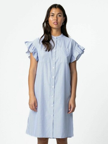 Robe-chemise 'Gwen' Coster Copenhagen en bleu : devant