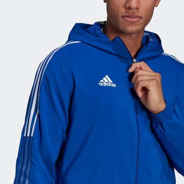 Skinny Giacca per l'allenamento di ADIDAS SPORTSWEAR in blu