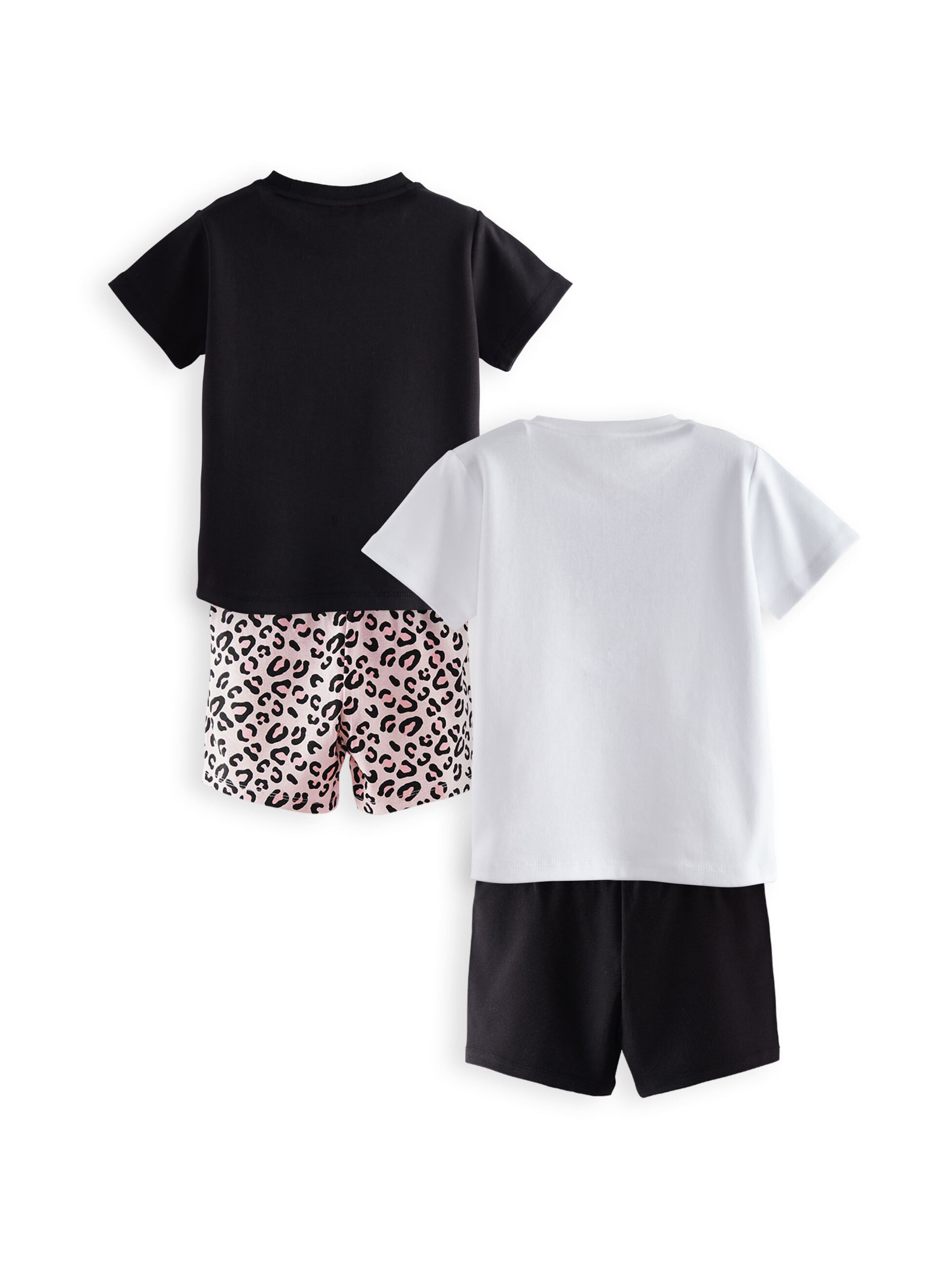 Pyjama 'Leopard' Denokids en rose