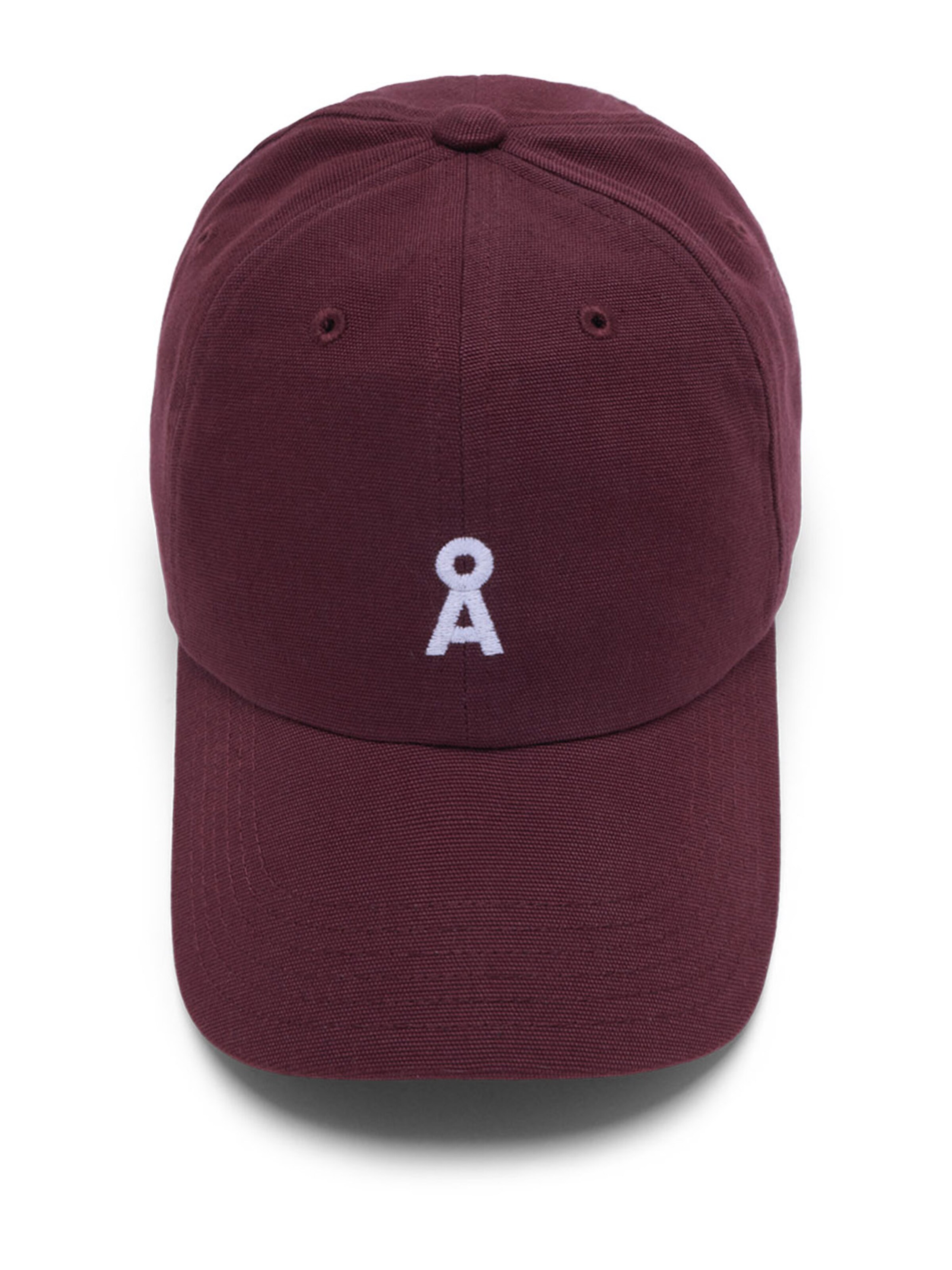 Cappello da baseball 'YAANIS BOLD' di ARMEDANGELS in rosso: frontale