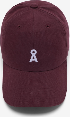 ARMEDANGELS Cap 'YAANIS BOLD' in Red: front