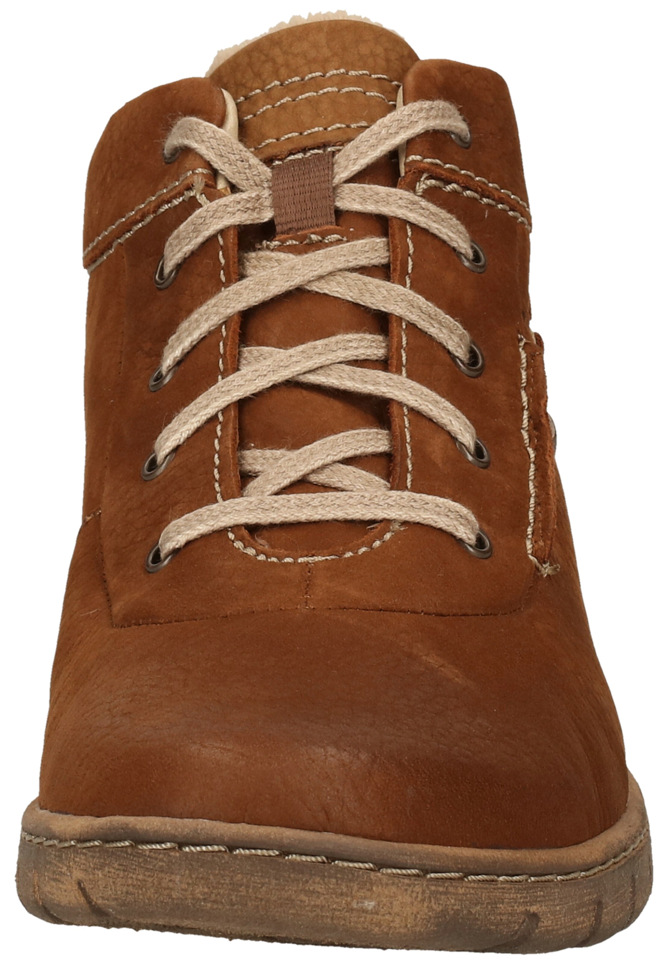 JOSEF SEIBEL Lace-Up Ankle Boots 'Steffi' in Brown