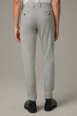 STRELLSON Slim fit Chino Pants 'Code' in Grey