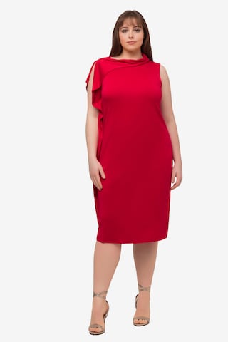 Robe Ulla Popken en rouge : devant