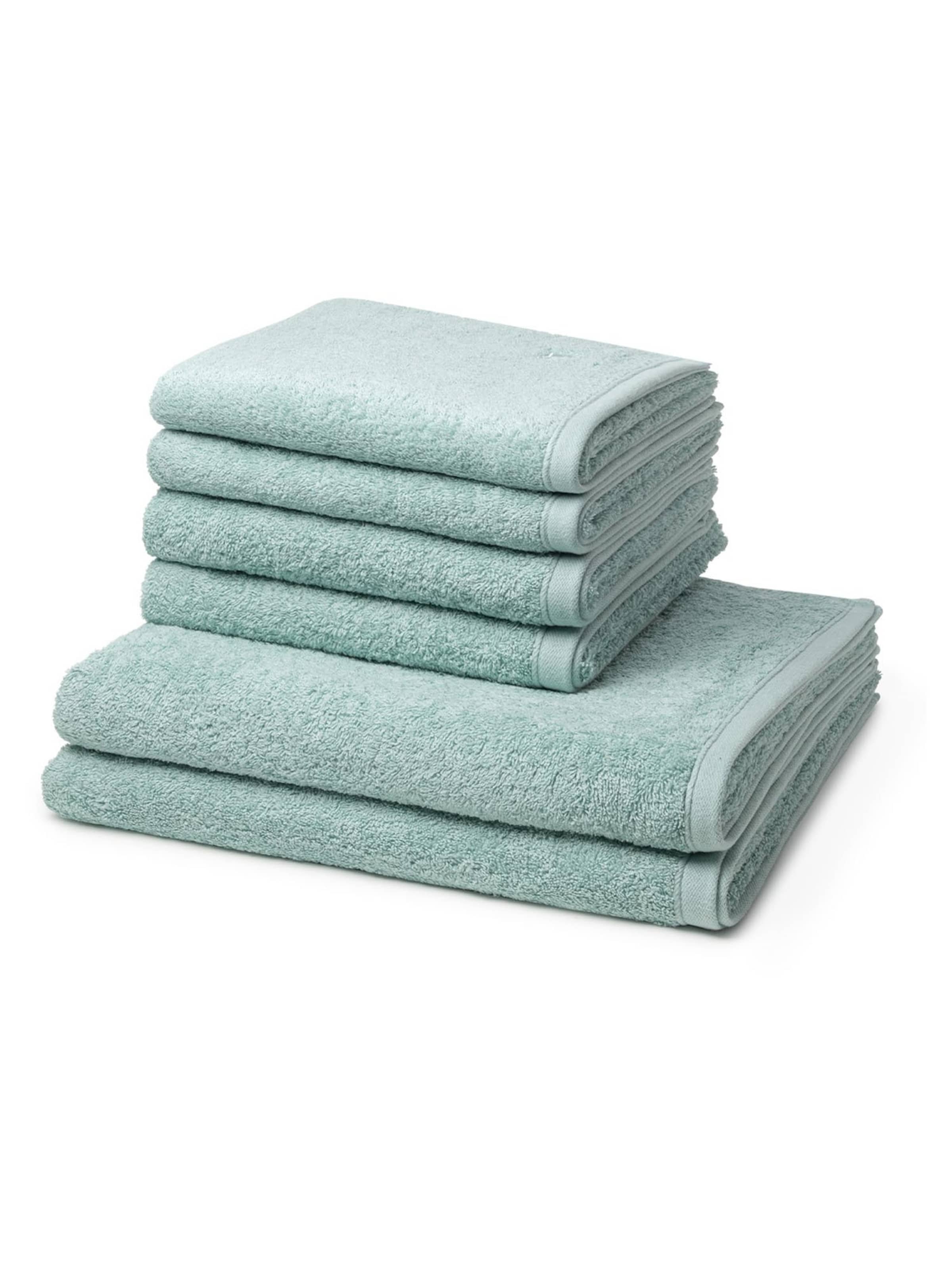 ROSS Towel 'Vita' in Green: front