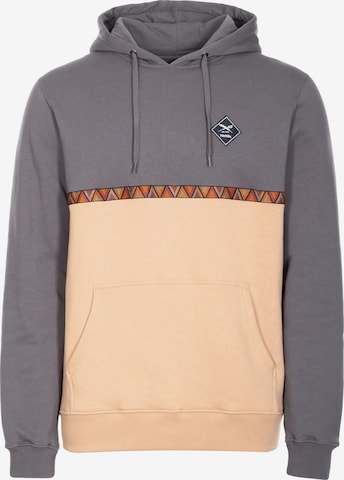 Iriedaily Sweatshirt 'Monta Banda' in Grey: front