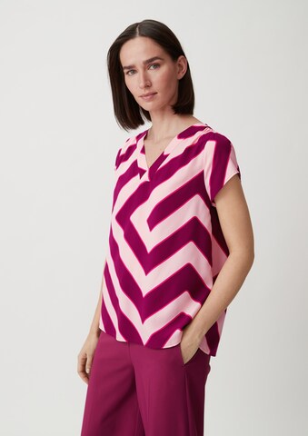 COMMA Blouse in Lila: voorkant