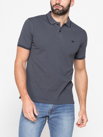 Carrera Jeans Regular Fit Hemd 'Piquet'‌‌‌‌‌‌‌‌‌‌ in Grau