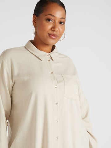 Vero Moda Curve - Blusa 'Mymilo' en beige