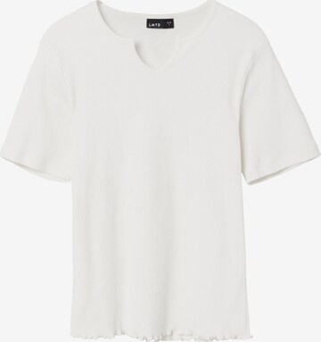 T-Shirt NAME IT en blanc : devant