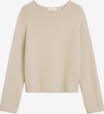 Pull-over Marc O'Polo en beige : devant