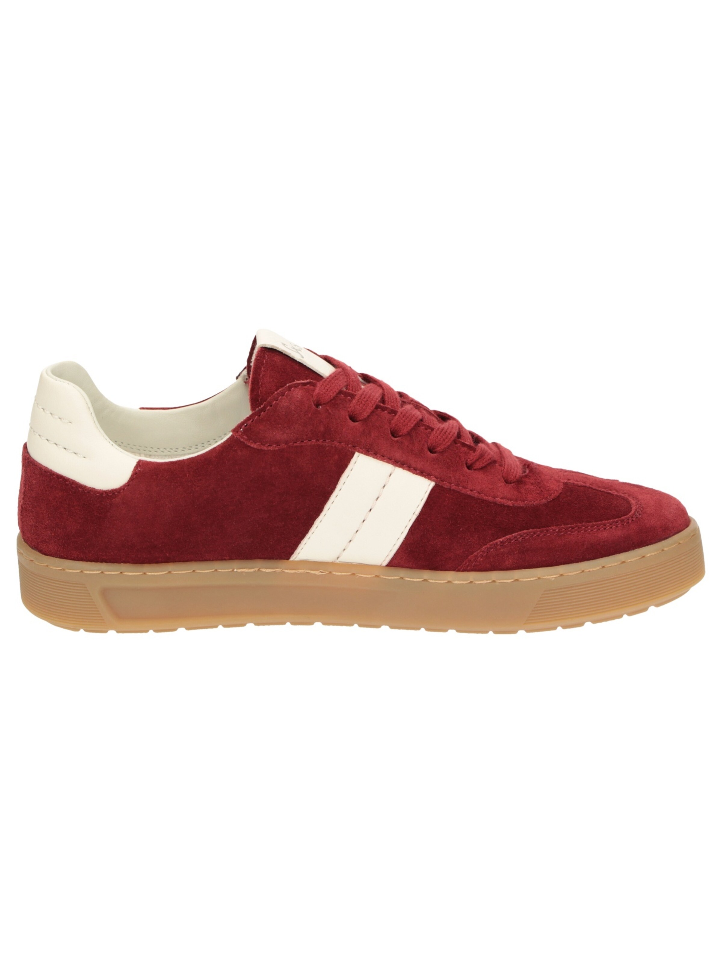SIOUX Sneakers laag 'Tedroso-DA-717' in Rood