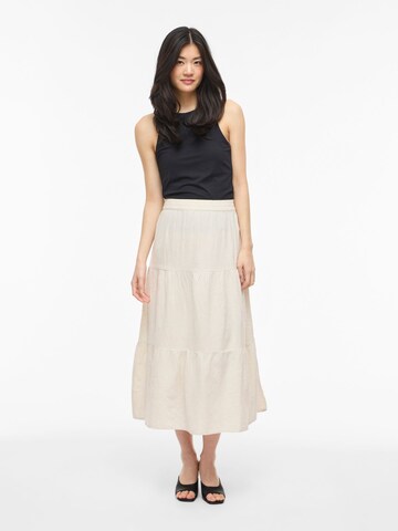 VILA Skirt in Beige
