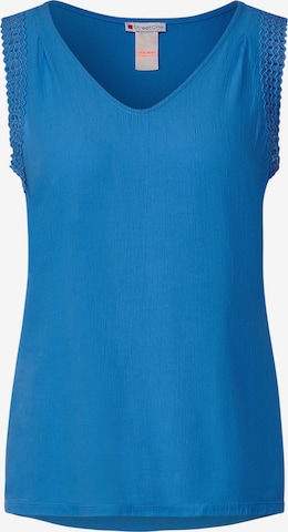 STREET ONE Top in Blauw: voorkant