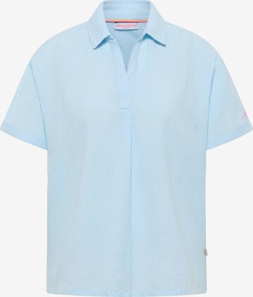 Frieda & Freddies NY Blouse in Blue: front