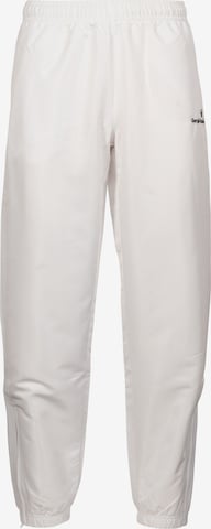 Sergio Tacchini Slim fit Workout Pants 'Carson 021' in White: front