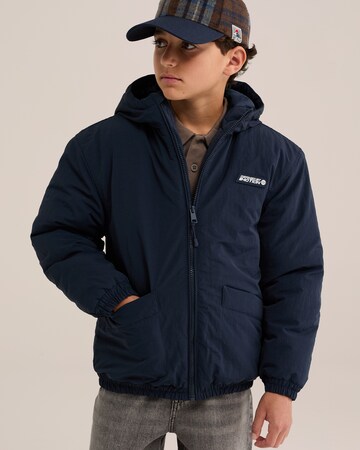 WE Fashion - Chaqueta de entretiempo en azul: frente