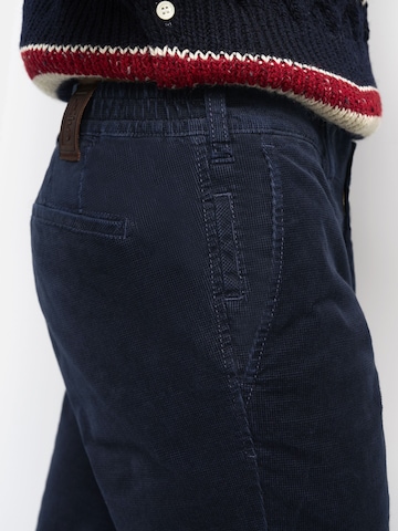 MEYER Regular Chino M5 Move in Blau