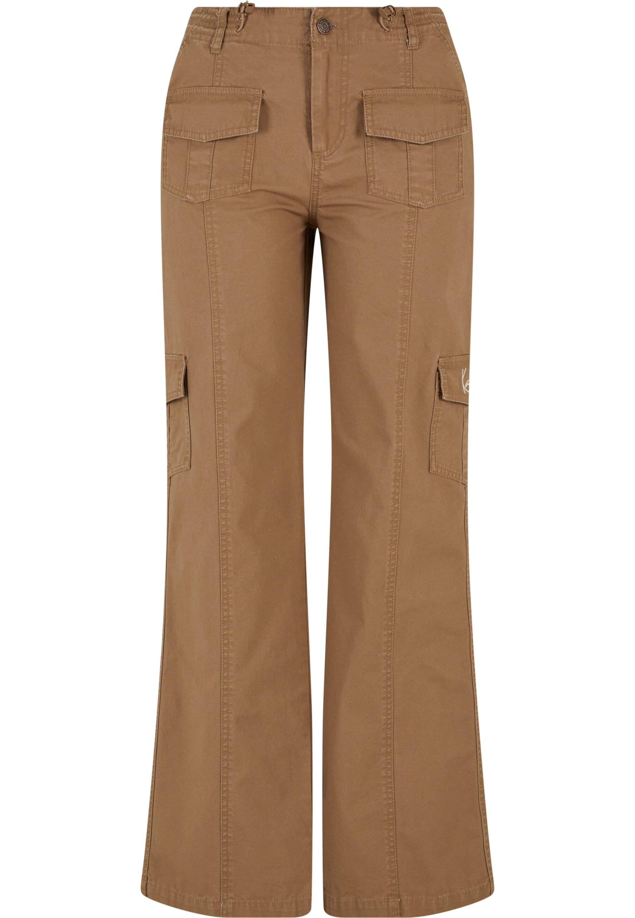 Karl Kani Normální Kapsáče – hnědá: přední strana