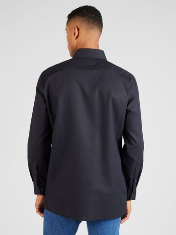 OLYMP Regular fit Business shirt in Black