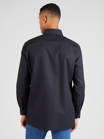 OLYMP - Ajuste regular Camisa en negro