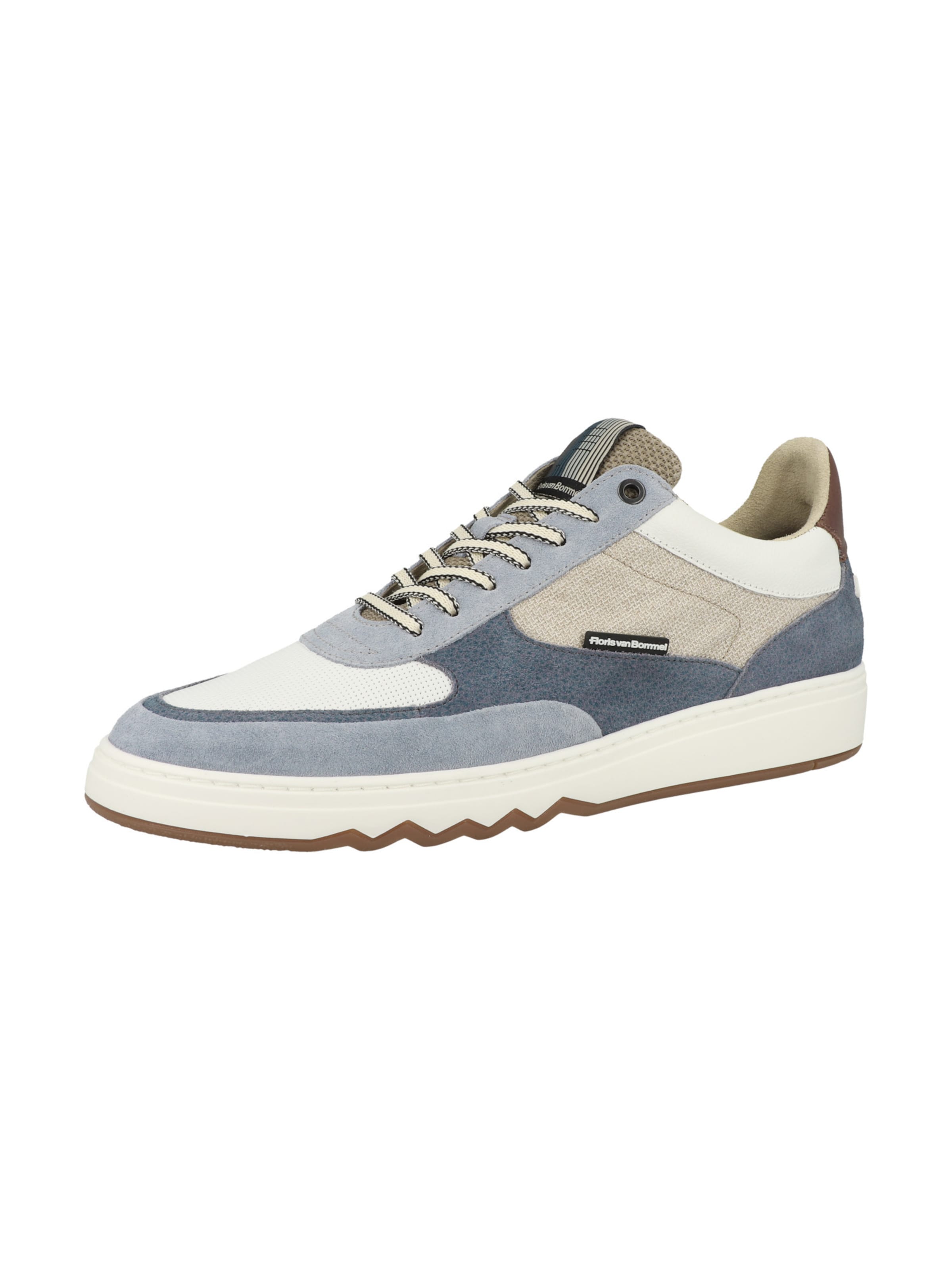 Floris van Bommel Sneakers laag ' De Kupster  ' in Blauw: voorkant