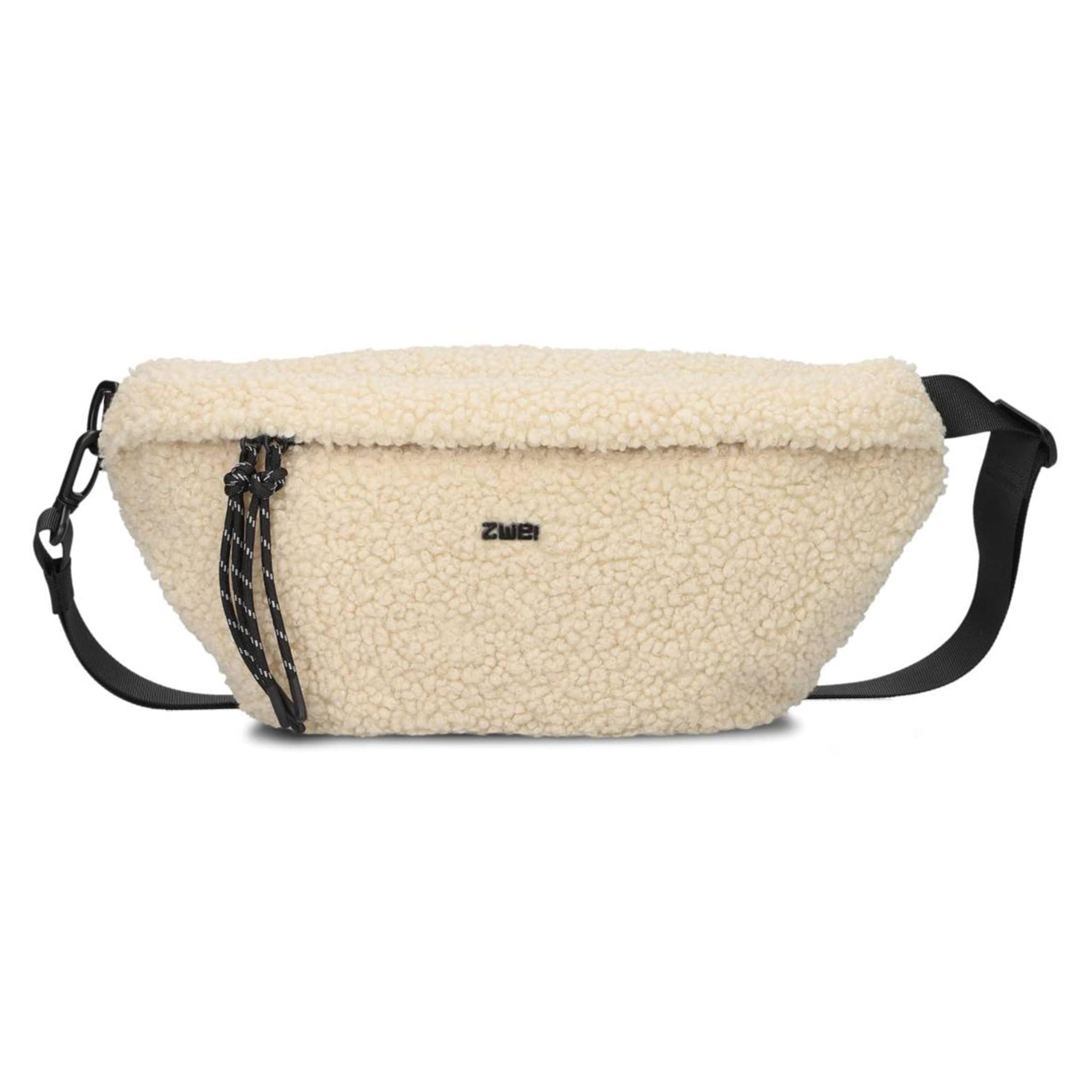 ZWEI Gürteltasche 'Teddy' in Beige: Vorderseite