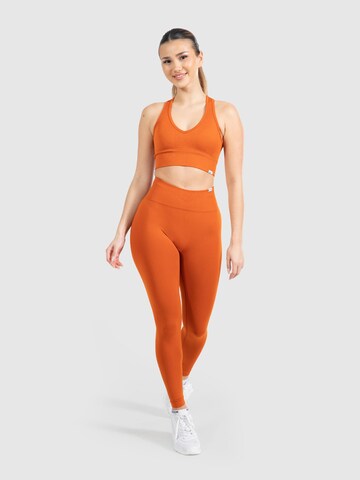 Smilodox Skinny Workout Pants 'Amaze Pro' in Orange