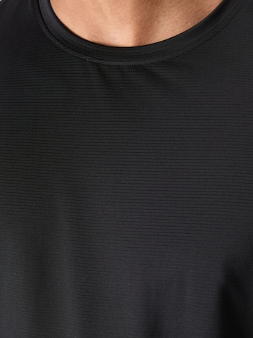T-Shirt fonctionnel Tommy Life en noir