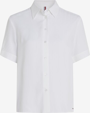 Tommy Hilfiger Curve Blouse in White: front