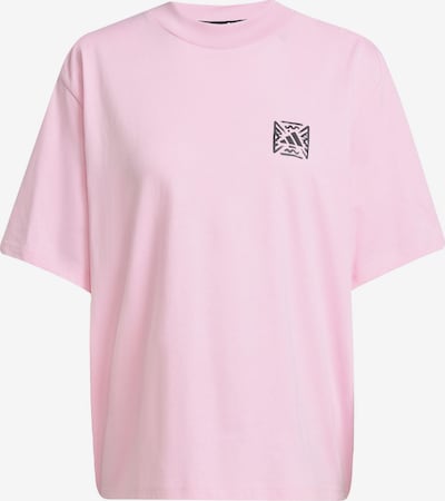 ADIDAS SPORTSWEAR Majica u kameno siva / roza / crna, Pregled proizvoda