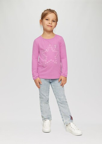 T-Shirt s.Oliver en rose : devant