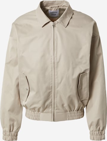 DAN FOX APPAREL Jacke 'Robin' in Beige: predná strana