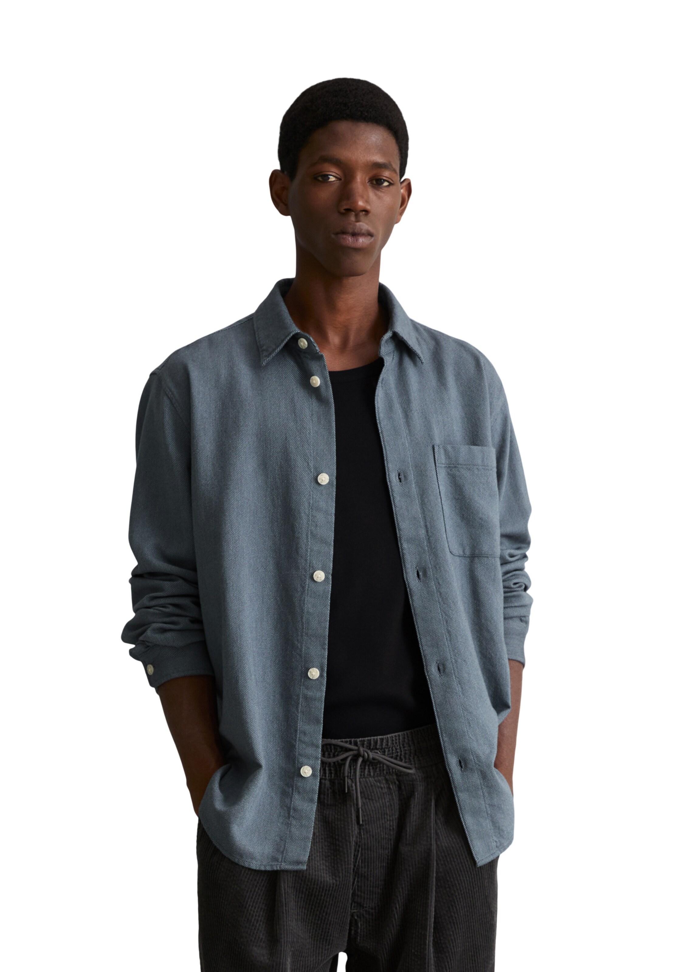 Marc O'Polo DENIM Regular fit Button Up Shirt in Blue: front